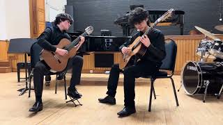 Astor Piazzollas Tango Suite  performed by Nathaniel Merkies amp Rocco Dalcin  Purcell School [upl. by Goto]