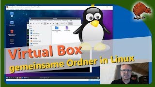 VirtualBox  gemeinsame Ordner in Linux nutzen [upl. by Bowlds]