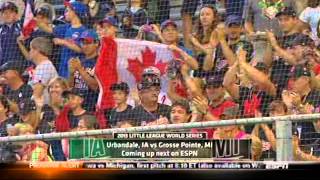 LLWS 2013 Canada vs Czech 3 [upl. by Niac]