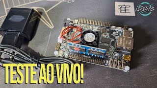 Testando AO VIVO o MiSTer FPGA quotclonequot da QM Tech [upl. by Gnilyam]