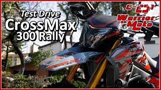 Vento CROSSMAX 300 RALLY  Prueba de manejo  Test Drive  Warrior En Moto 251 [upl. by Mosera]