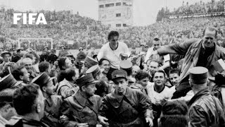 1954 WORLD CUP FINAL FR Germany 32 Hungary [upl. by Acemaj]