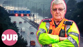 Heavy Rain Causes Mayhem On The M25  Britains Busiest Motorway E5  Our Stories [upl. by Lucais119]