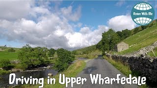 DRIVING IN YORKSHIRE DALES BUCKDEN TO HAWES [upl. by Nrublim]