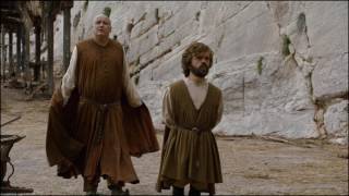 Game of Thrones S6E01  Tyrion and Varys walk through the streets of Meereen [upl. by Hitchcock991]