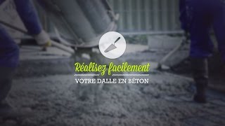 Réaliser soimême une dalle en béton en toute simplicité [upl. by Dugald339]