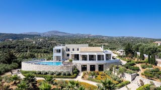 Domus Eleon Luxury Villa Rethymno Town Greece [upl. by Lanoil]