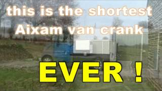 the shortest AIXAM VAN CRANK ever [upl. by Anibor656]