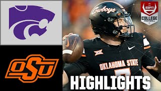 Kansas State Wildcats vs Oklahoma State Cowboys  Full Game Highlights [upl. by Trow]