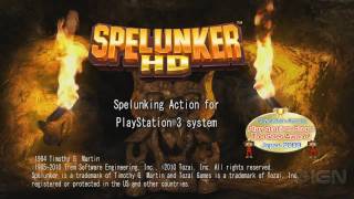 Spelunker HD PS3 Gameplay [upl. by Kruter]