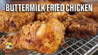 Buttermilk Fried Chicken Recipe  the Best Fried Chicken Recipe [upl. by Akeihsat]