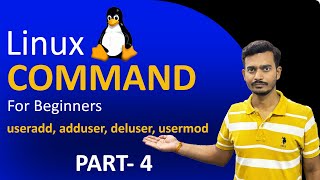 Linux Command for Beginners  Part  4  useradd  adduser  deluser  usermod in Hindi by Devendra [upl. by Ominoreg]