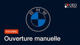 Tuto ouverture manuelle BMW  By CEO Car Caring [upl. by Yuht194]