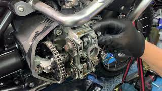 BMW R1200GS Adventure LC  40K maintenance and cam alignment [upl. by Barnet680]