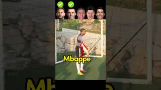 Neymar VS Ronaldo VS Mbappe VS Lewandowski VS Bale  Goalkeeper Challenge [upl. by Egiedan775]