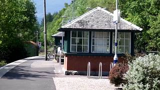 Arrochar and Tarbet railway station West Highland Line Scotland [upl. by Thane]