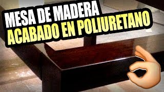 Vistazo Acabado Barniz Poliuretano en Madera entra al canal para ver los tutoriales [upl. by Anam]