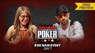 WSOP Main Event Day 7 with Kristen Foxen amp Brian Rast PREVIEW [upl. by Aicirtan]