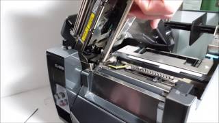 How to change the position of the print head CLS700 [upl. by Ttevi534]