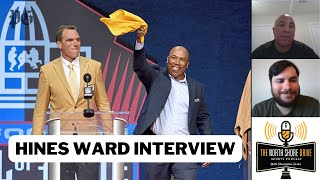 Hines Ward interview ExSteelers WR weighs in on Mitch Trubisky Matt Canadas offense and more [upl. by Nyladnohr]