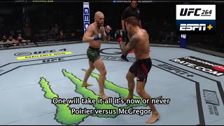 The Trilogy  Poirier Vs McGregor 3 at UFC 264 [upl. by Enoj]