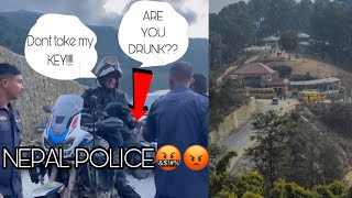 NEPAL POLICE LE K GAREKO🤐😡  BABAAL Ride to BABAL THAU  DAILY VLOG NS 200 LIMITS [upl. by Lenzi398]