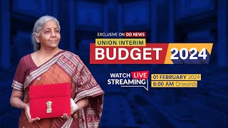 Union Finance Minister Nirmala Sitharaman Presents Interim Budget 2024 [upl. by Garap]