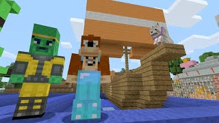 Minecraft Xbox  Tiny Boats 222 [upl. by Adnarim258]