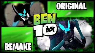 Ben 10 Theme Song ORIGINAL vs REMAKE [upl. by Acsisnarf853]