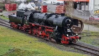 Historische Eisenbahn Frankfurt BR52 4 [upl. by Ianteen461]