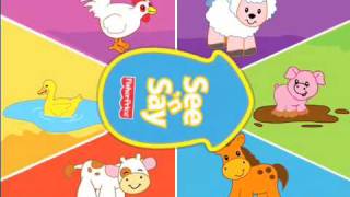 See n Say FisherPrice iPhone App For Kids  Classic Toy Now On iPod iTouch [upl. by Ganiats]