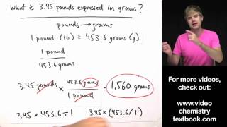 Converting Units with Conversion Factors [upl. by Rior]