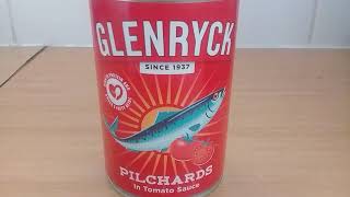 Who likes sardines Glenryck Pilchards in Tomato Sauce [upl. by Whipple]