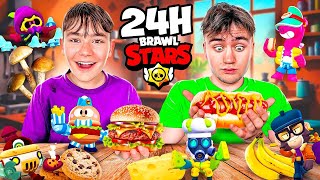 24H VIVRE MANGER BRAWL STARS [upl. by Asiar]