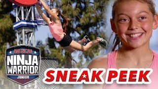 National WEIGHT LIFTER Runs the Course S1 E15  American Ninja Warrior Junior  Universal Kids [upl. by Elle]