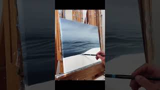 oil painting techniques of the masters only for grey seahow waste art artistdrawing drawing [upl. by Enyrehtac]