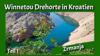 WINNETOU Drehorte in Kroatien  Teil 1 Zrmanja Schlucht  Fotoshow mit Kommentar [upl. by Livesay]