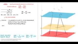 Teorema lui Thales in spațiu [upl. by Fosque]