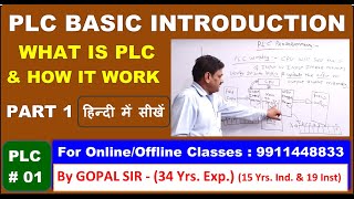 PLC PROGRAMMING  What is PLC amp complete introduction  PART 1 BY GOPAL SIR plcprogramming PLC 13 [upl. by Glenden]