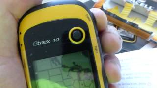 Unboxing Garmin etrex 10 outdoor GPS navigator [upl. by Danila]