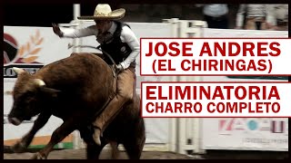 2022 Congreso Zacatecas  El Chiringas Jose Andres Aceves  Charro Completo Eliminatoria [upl. by Ellicul975]