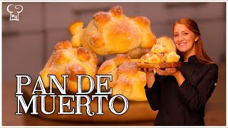 Receta de Pan de muerto tradicional  Cocina Delirante [upl. by Ocirrej]