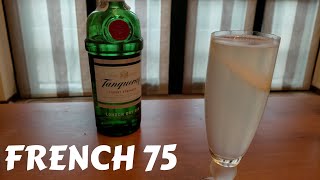 FRENCH 75  One Minute Cocktails  For the HOLIDAYS  Recipe [upl. by Voltz]