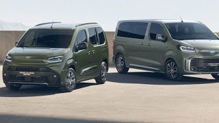 Toyota Proace Verso and Proace City Verso EV vans are available for order in the UK [upl. by Atinreb]