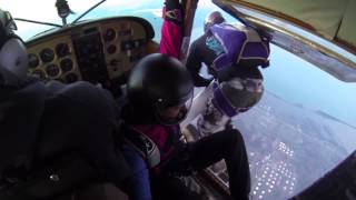 Skydivers and pilots escape plane crash at 12000ft [upl. by Shannon125]