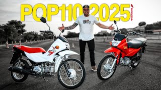 Rodolfinho da Z NOVA HONDA POP 110i ES 2025 [upl. by Oilisab]