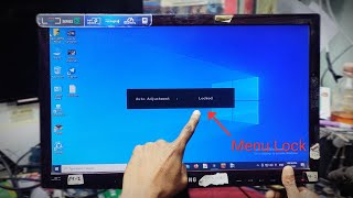 How to unlock Samsung Monitor Menu 19c300 in Bangla 2021 Created by Afjal Hossain [upl. by Patti]