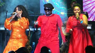 Ykee Benda amp Rachel Magola perform Obangaina with Afrigo Band at Hotel Africana Concert [upl. by Judah]