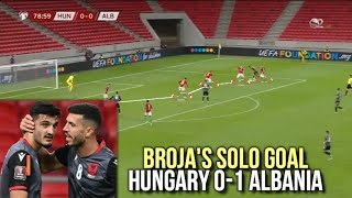 Breaking down Armando Brojas Impressive Goal Hungary 01 Albania [upl. by Tattan]