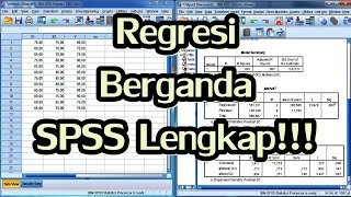 Uji t dan Uji F dalam Analisis Regresi Berganda dengan SPSS Lengkap [upl. by Aneleasor]